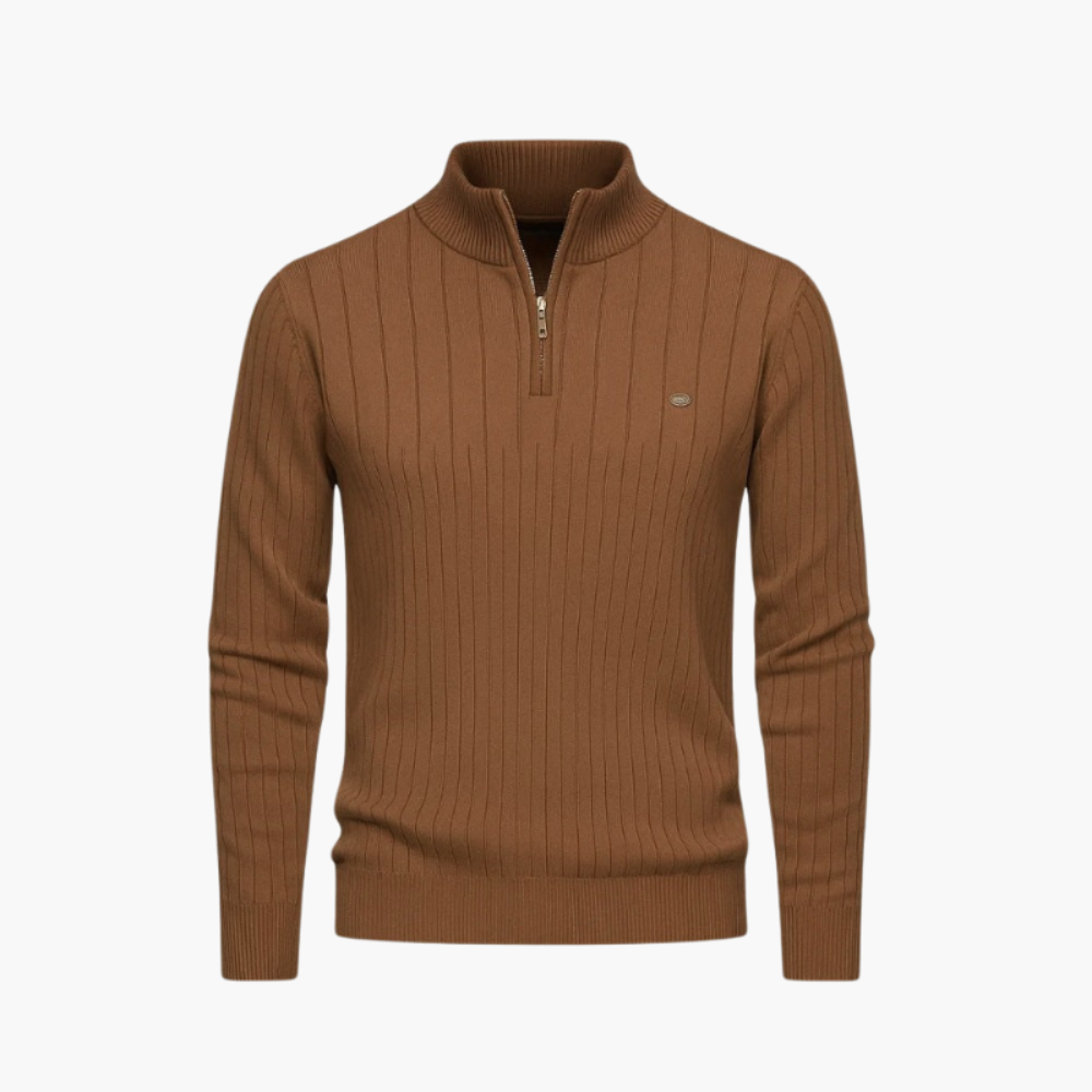 Verri Half-Zip Turtleneck Sweater
