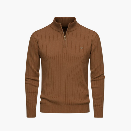 Verri Half-Zip Turtleneck Sweater