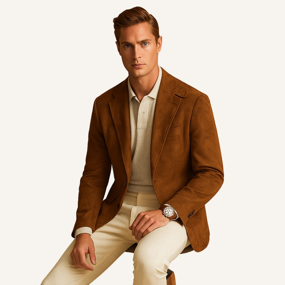 Barolo Suede Blazer