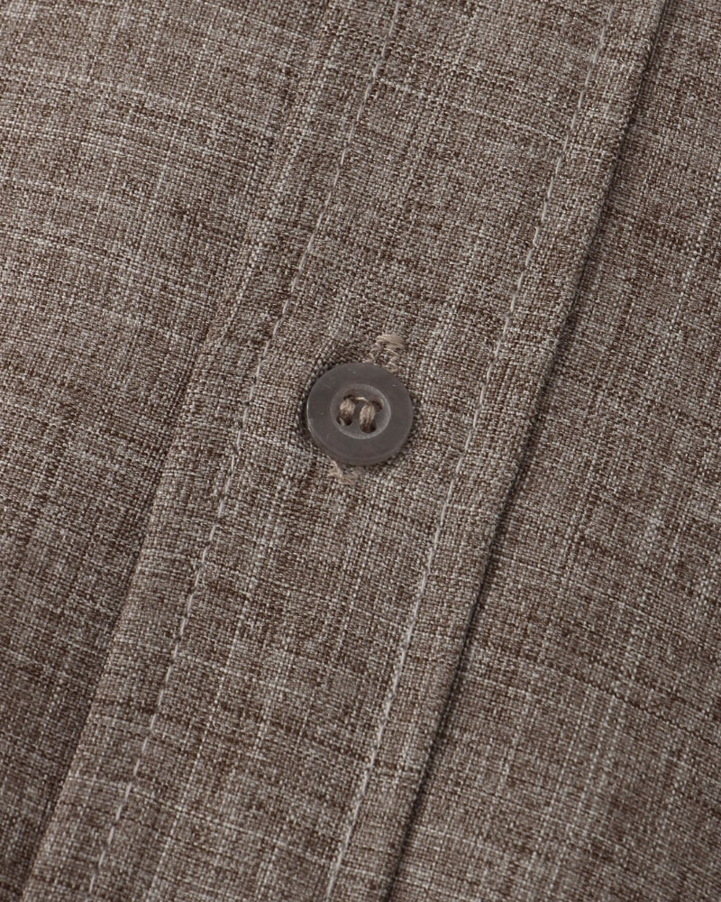 Mandarin Collar Slim Shirt