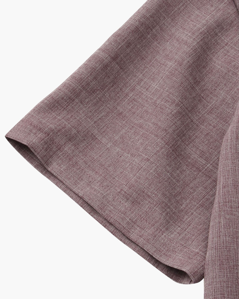 Mandarin Collar Slim Shirt