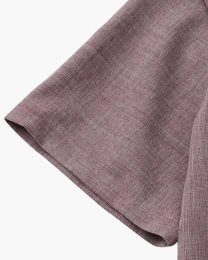 Mandarin Collar Slim Shirt