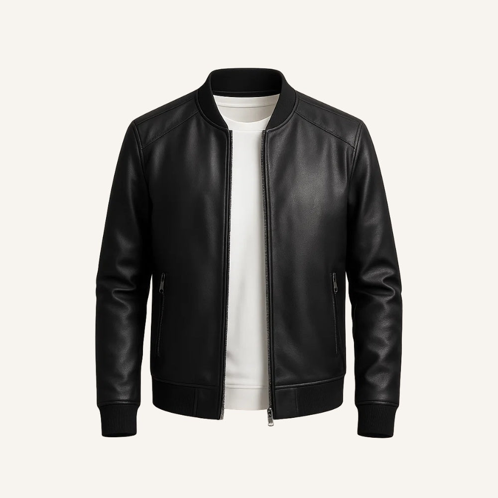 Gran Nero Leather Jacket
