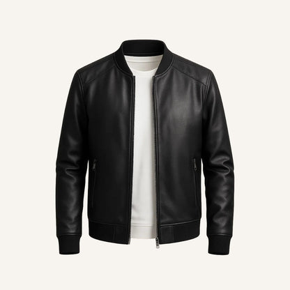 Gran Nero Leather Jacket