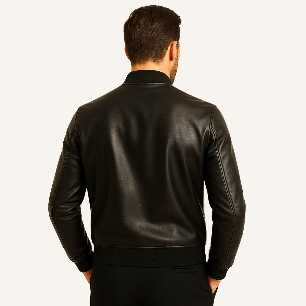 Gran Nero Leather Jacket