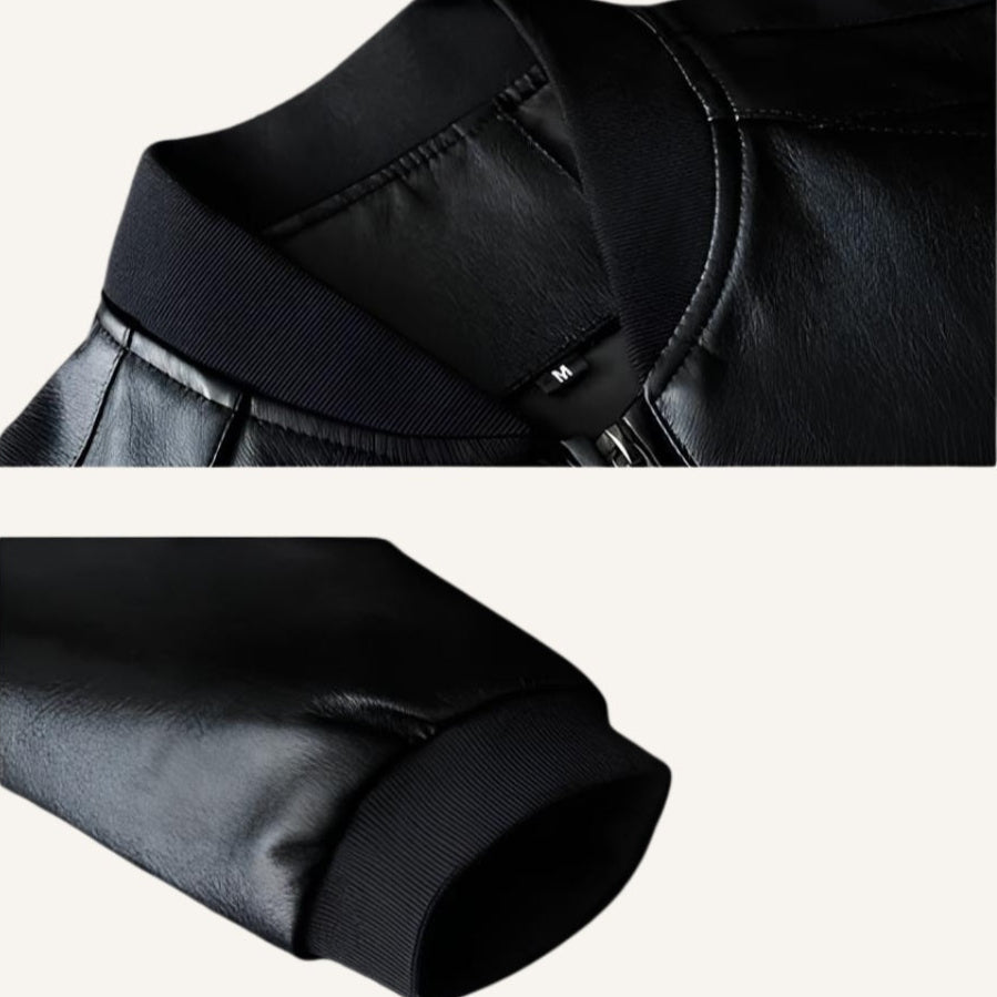 Gran Nero Leather Jacket