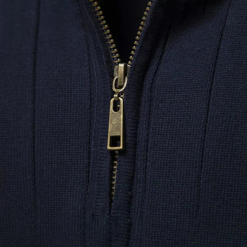 Verri Half-Zip Turtleneck Sweater