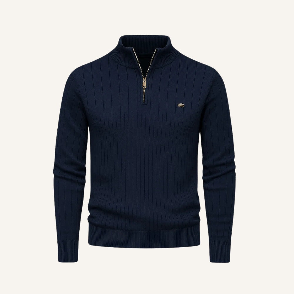 Verri Half-Zip Turtleneck Sweater
