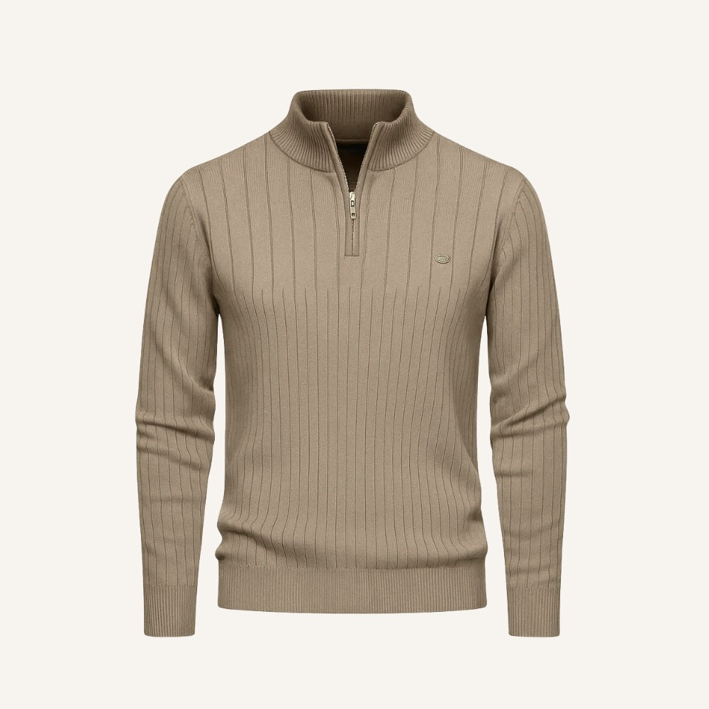 Verri Half-Zip Turtleneck Sweater