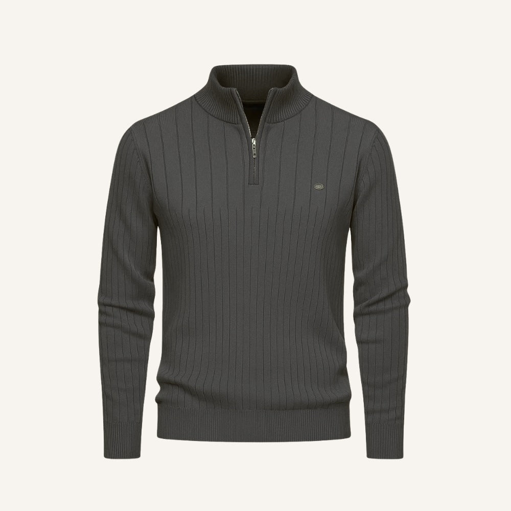 Verri Half-Zip Turtleneck Sweater
