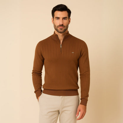 Verri Half-Zip Turtleneck Sweater