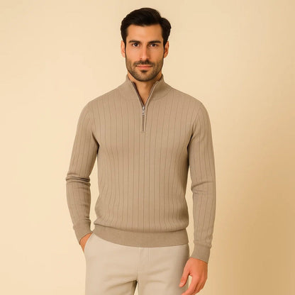 Verri Half-Zip Turtleneck Sweater