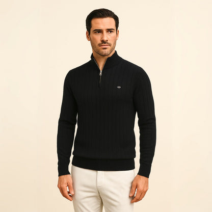Verri Half-Zip Turtleneck Sweater