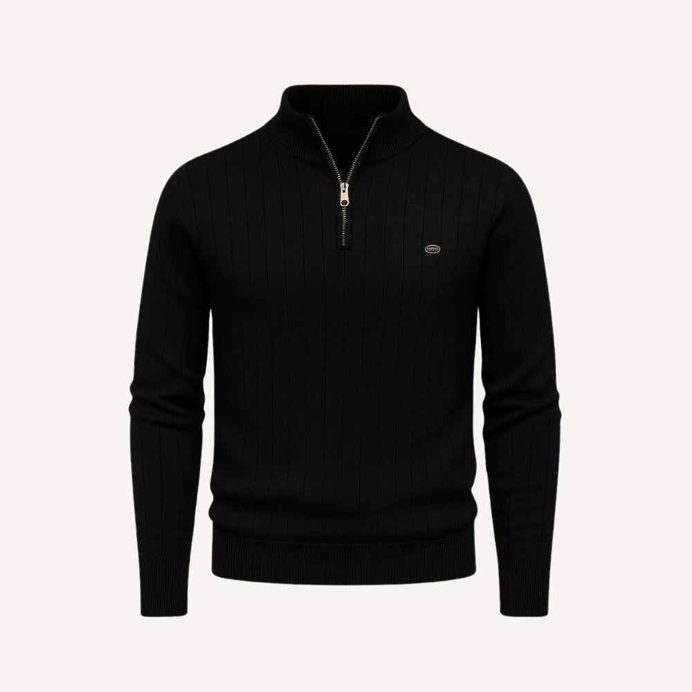 Verri Half-Zip Turtleneck Sweater
