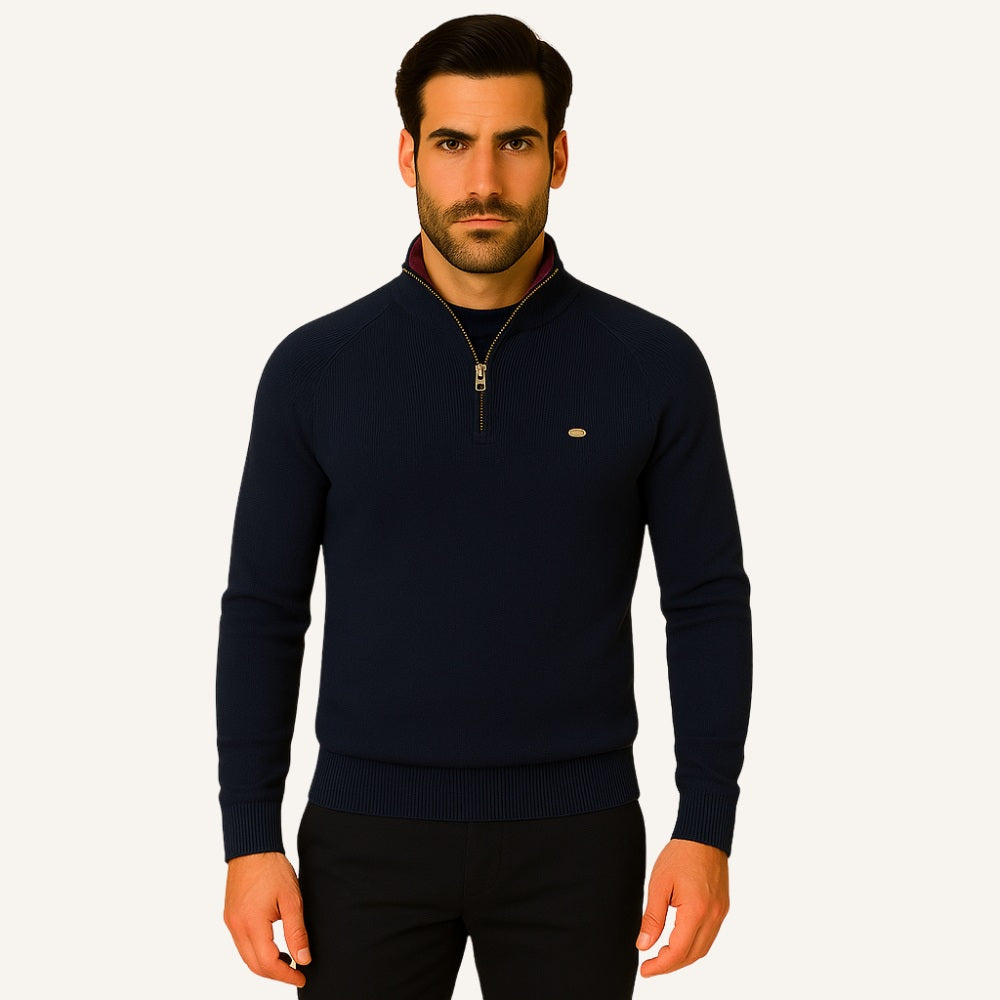 Pesson Signature Half-Zip Sweater