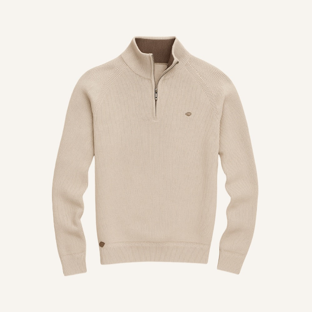 Pesson Signature Half-Zip Sweater