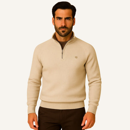 Pesson Signature Half-Zip Sweater
