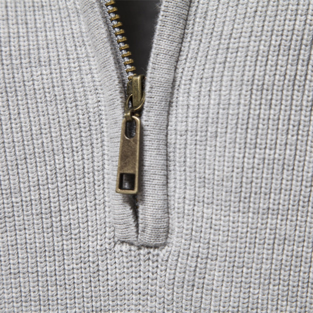 Pesson Signature Half-Zip Sweater