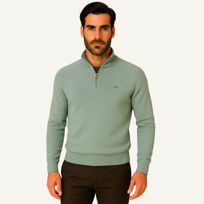 Pesson Signature Half-Zip Sweater
