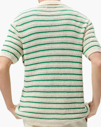 Marbella Knit Button-Up Shirt