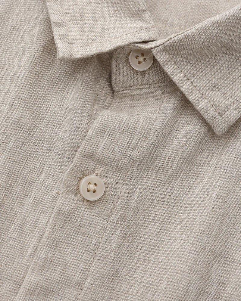 Cabo Verde Short Sleeve Linen Shirt