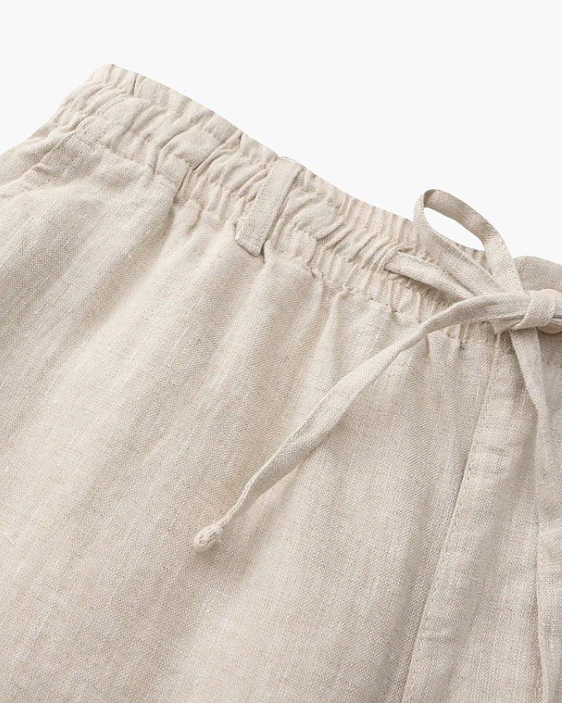 Casablanca Premium Linen Shorts