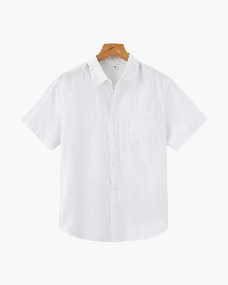 Cabo Verde Short Sleeve Linen Shirt