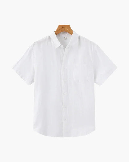Cabo Verde Short Sleeve Linen Shirt