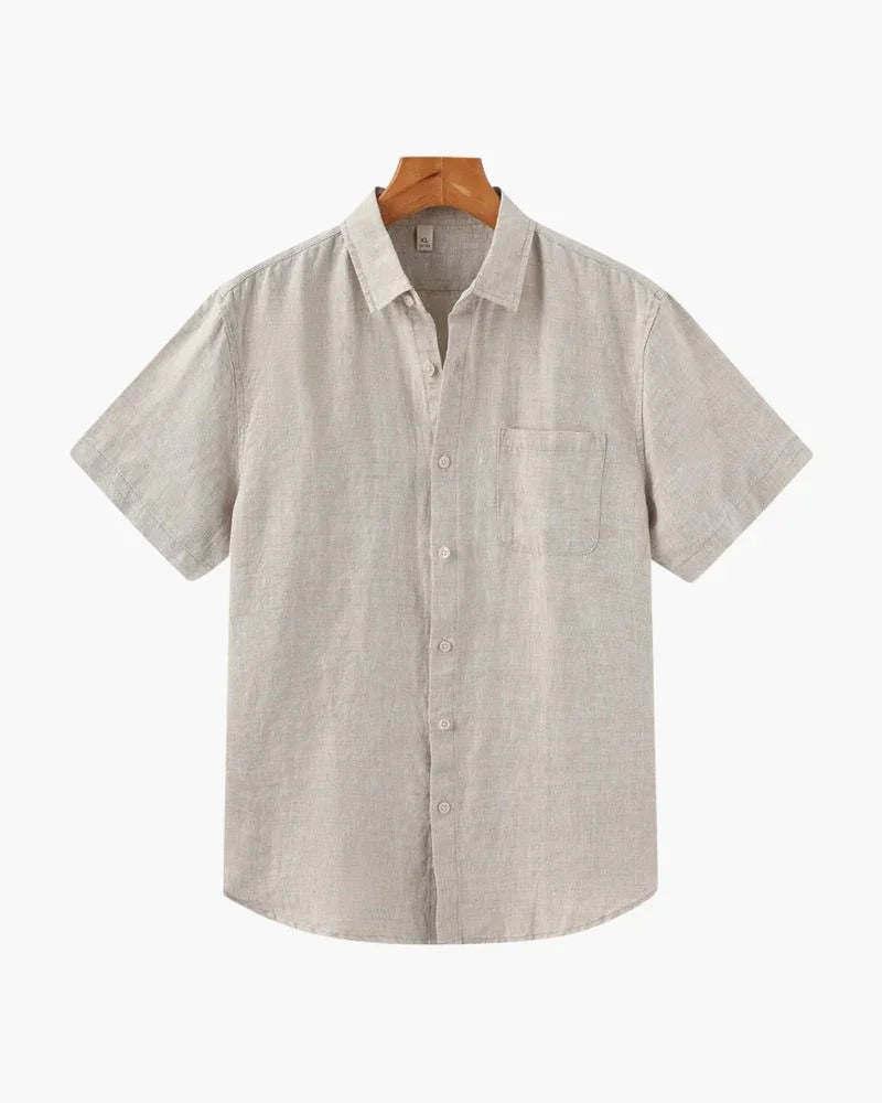 Cabo Verde Short Sleeve Linen Shirt