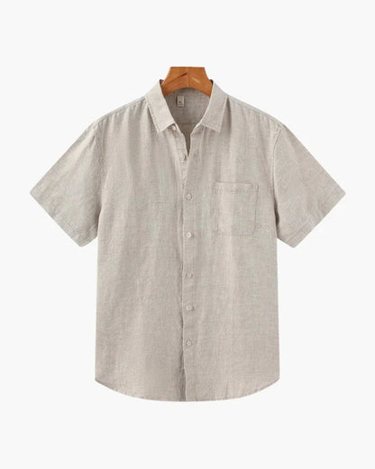 Cabo Verde Short Sleeve Linen Shirt