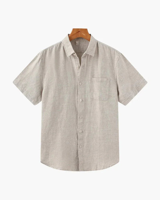 Cabo Verde Short Sleeve Linen Shirt