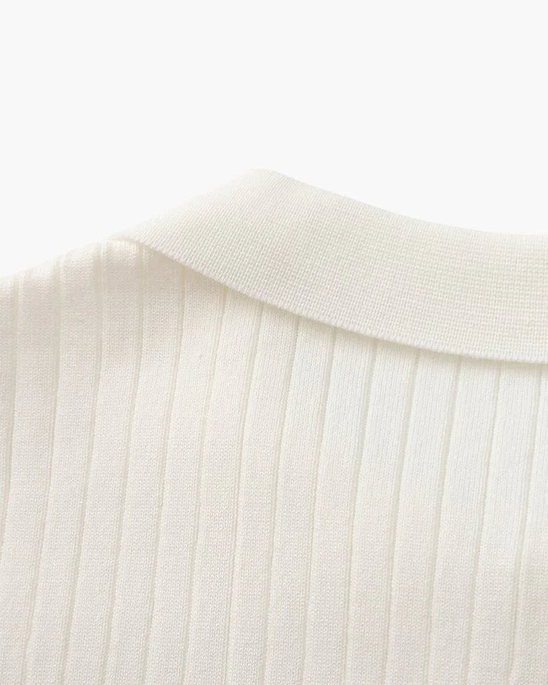 Premium Ribbed Polo Shirt