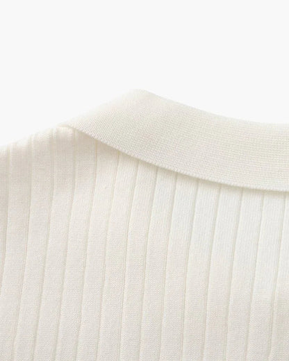 Premium Ribbed Polo Shirt