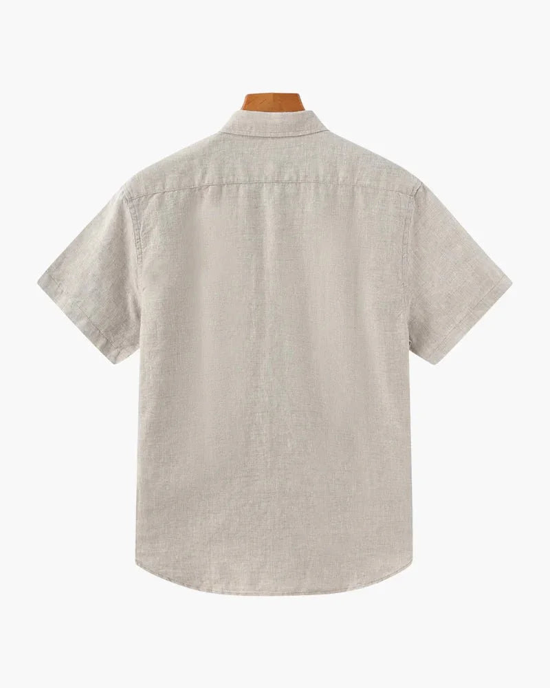 Cabo Verde Short Sleeve Linen Shirt