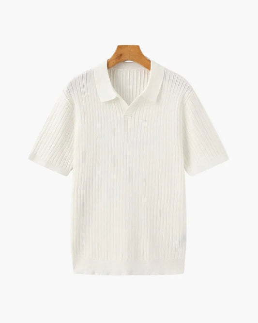 Premium Ribbed Polo Shirt