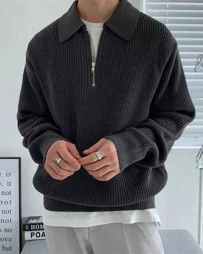 Cesare Half-Zip Sweater