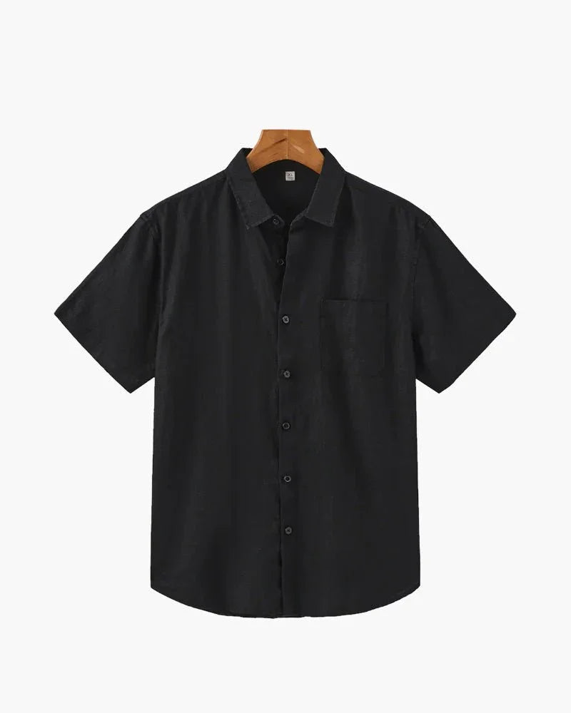 Cabo Verde Short Sleeve Linen Shirt
