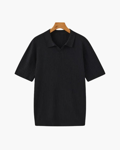 Premium Ribbed Polo Shirt