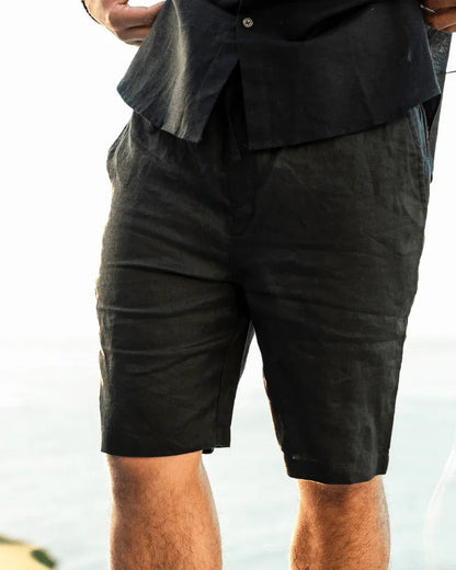 Casablanca Premium Linen Shorts