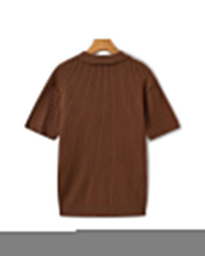 Premium Ribbed Polo Shirt