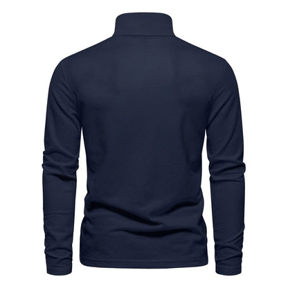 AIOPESON Long-Sleeve Polo Shirt