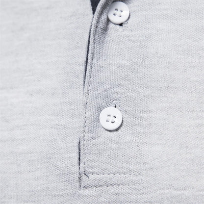 AIOPESON Long-Sleeve Polo Shirt