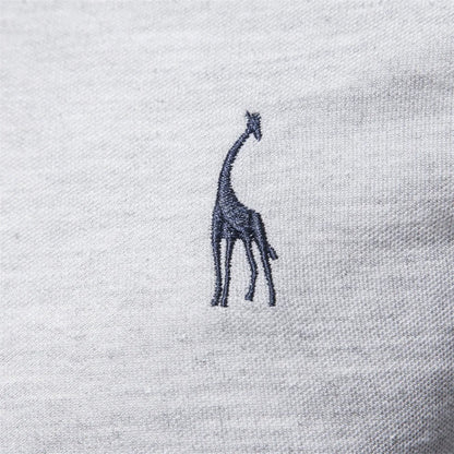 AIOPESON Long-Sleeve Polo Shirt